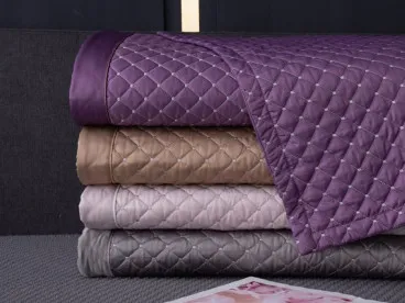 Покрывало стеганное DPK001 искусственный шелк Viva-Home Textile