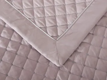 Покрывало стеганное DPK001 искусственный шелк Viva-Home Textile