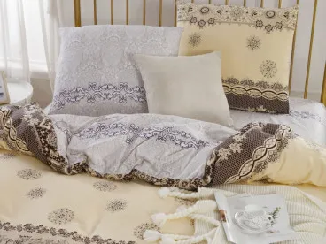 Постельное белье С 336 из сатина Viva-Home Textile