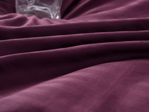 Постельное белье однотонное CT020 страйп Viva-Home Textile
