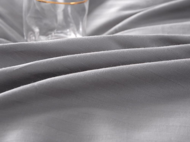 Постельное белье однотонное CT025 страйп Viva-Home Textile