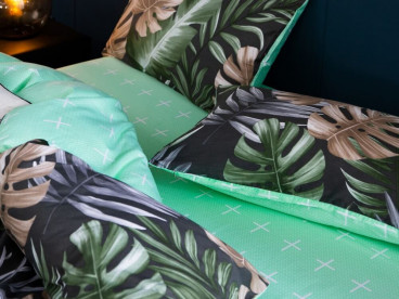 Постельное белье С 447 из сатина Viva-Home Textile