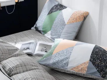 Постельное белье С 382 из сатина Viva-Home Textile
