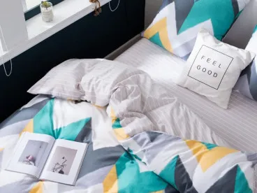 Постельное белье С 389 из сатина Viva-Home Textile