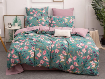 Постельное белье CN 122 сатин с вышивкой Viva-Home Textile