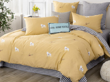Постельное бельё L 330 Viva-Home Textile сатин де люкс