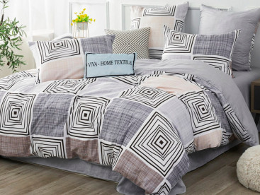 Постельное бельё L 340 Viva-Home Textile сатин де люкс