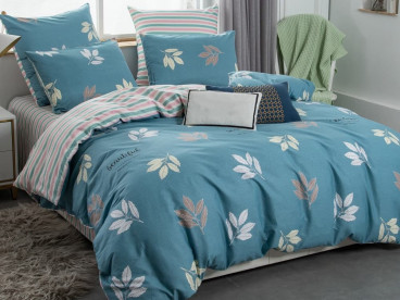 Комплект постельного белье A 186 Viva-Home Textile сатин-люкс