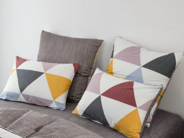 Комплект постельного белье A 199 Viva-Home Textile сатин-люкс