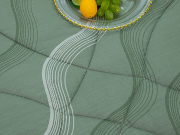 Комплект постельного белья с одеялом OB009 Viva-Home Textile сатин