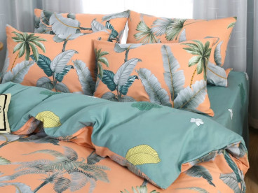 Постельное белье С 475 из сатина Viva-Home Textile