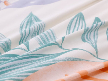 Постельное белье С 473 из сатина Viva-Home Textile