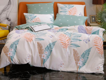 Постельное белье С 473 из сатина Viva-Home Textile