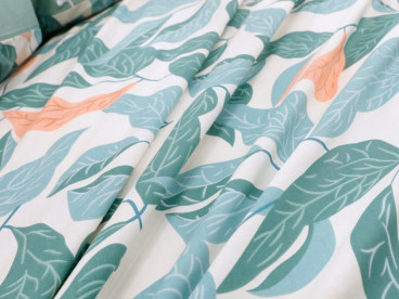 Постельное белье С 481 из сатина Viva-Home Textile