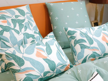 Постельное белье С 481 из сатина Viva-Home Textile