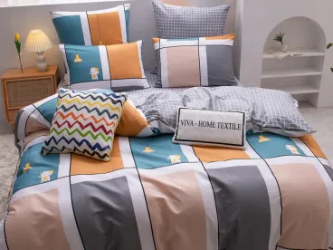 Комплект постельного белье A 210 Viva-Home Textile сатин-люкс