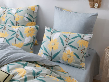 Комплект постельного белье A 218 Viva-Home Textile сатин-люкс