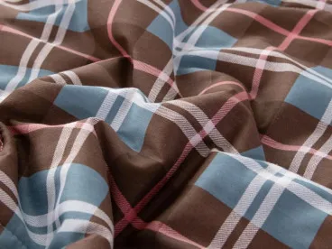 Комплект постельного белья с одеялом OB017 Viva-Home Textile сатин