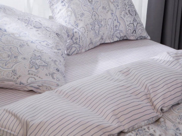 Постельное белье С 494 из сатина Viva-Home Textile