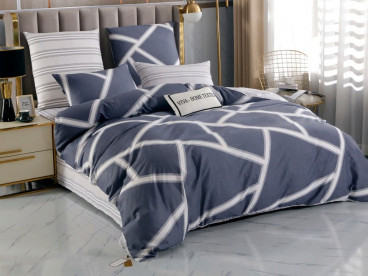 Постельное белье С 504 из сатина Viva-Home Textile