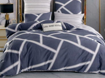 Постельное белье С 504 из сатина Viva-Home Textile