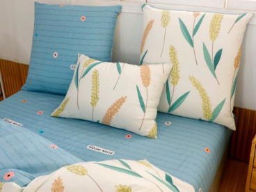 Постельное белье С 507 из сатина Viva-Home Textile
