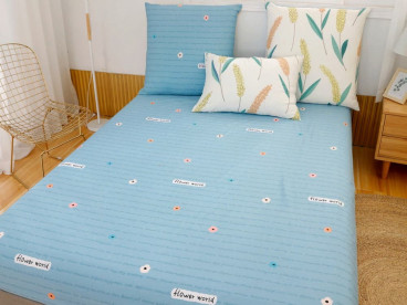 Постельное белье С 507 из сатина Viva-Home Textile