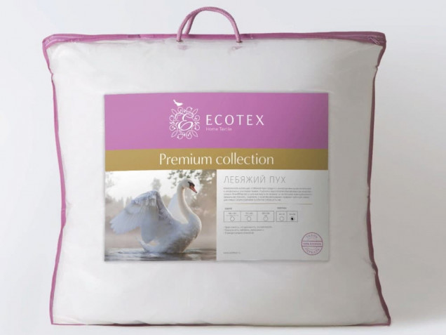 Подушка Лебяжий Пух Premium Ecotex