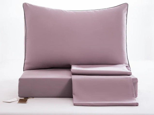 Постельное белье однотонное OCE008 сатин Элитный Viva-Home Textile