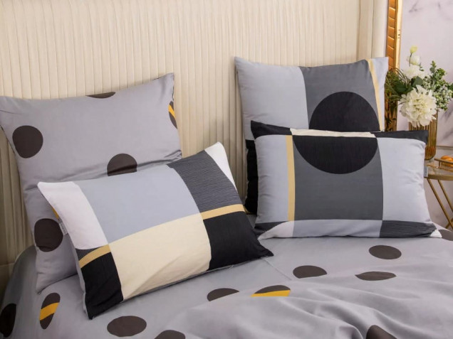 Комплект постельного белье A 249 Viva-Home Textile сатин-люкс