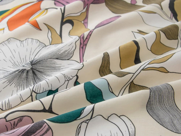 Комплект постельного белье A 275 Viva-Home Textile сатин-люкс