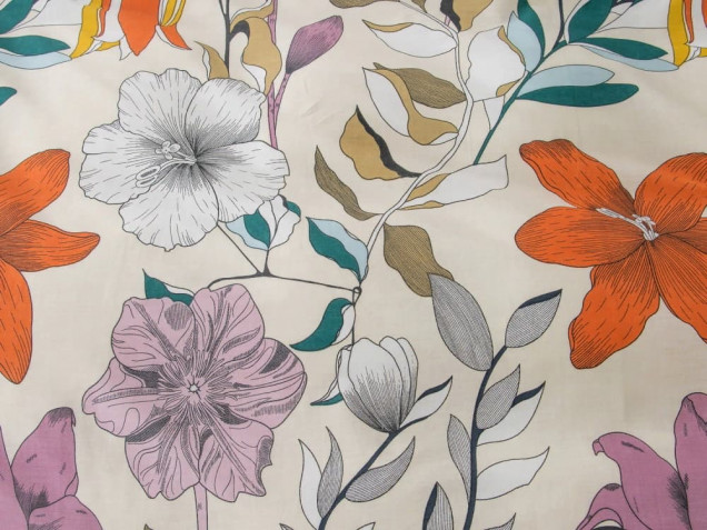 Комплект постельного белье A 275 Viva-Home Textile сатин-люкс