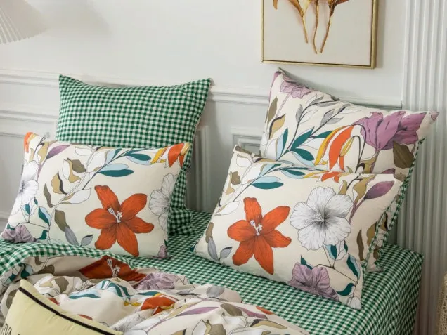 Комплект постельного белье A 275 Viva-Home Textile сатин-люкс