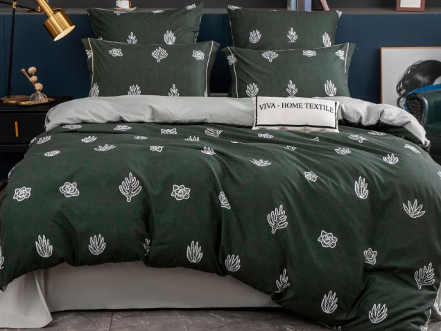 Постельное белье CN 132 сатин с вышивкой Viva-Home Textile