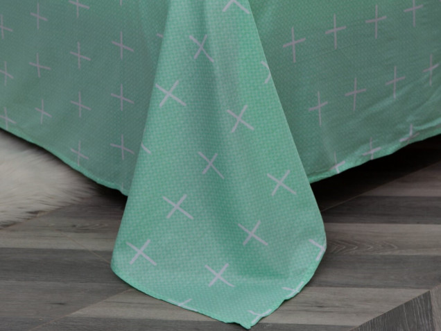 Постельное белье С 491 из сатина Viva-Home Textile