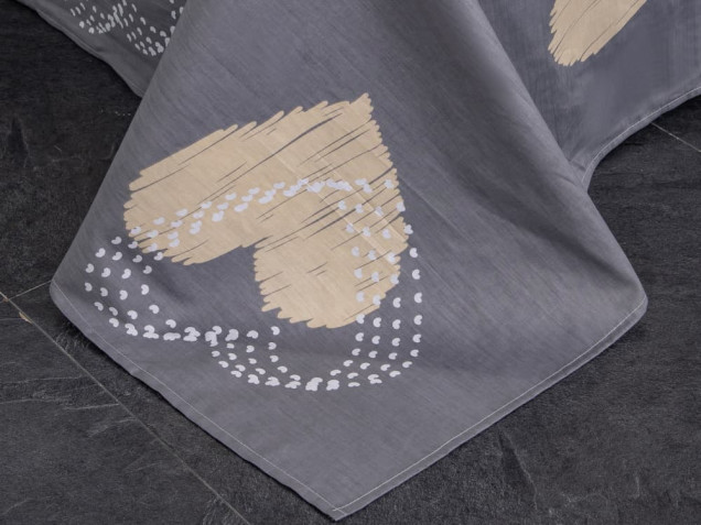Комплект постельного белья с одеялом OB055 Viva-Home Textile сатин