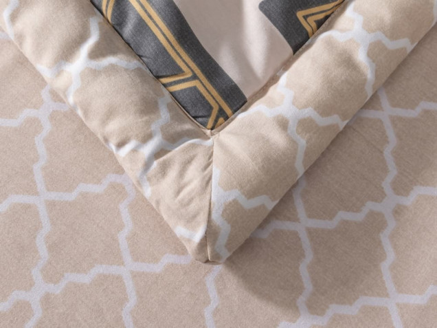 Комплект постельного белья с одеялом OB058 Viva-Home Textile сатин