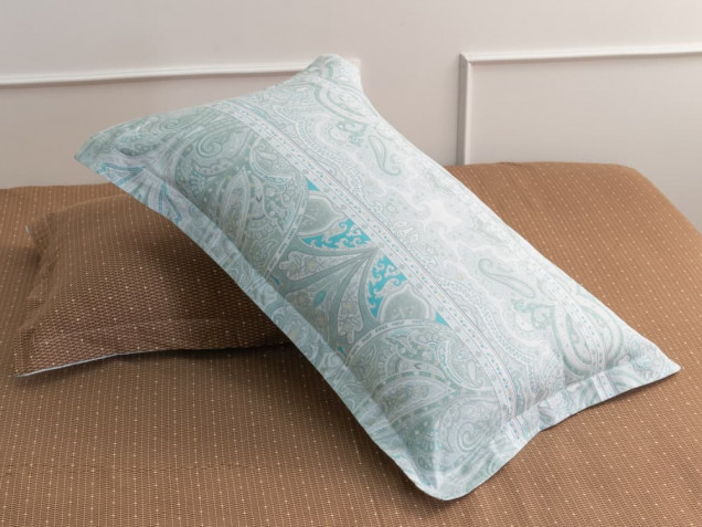 Комплект постельного белья с одеялом OB065 Viva-Home Textile сатин
