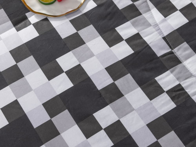 Комплект постельного белья с одеялом OB059 Viva-Home Textile сатин