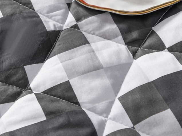 Комплект постельного белья с одеялом OB059 Viva-Home Textile сатин