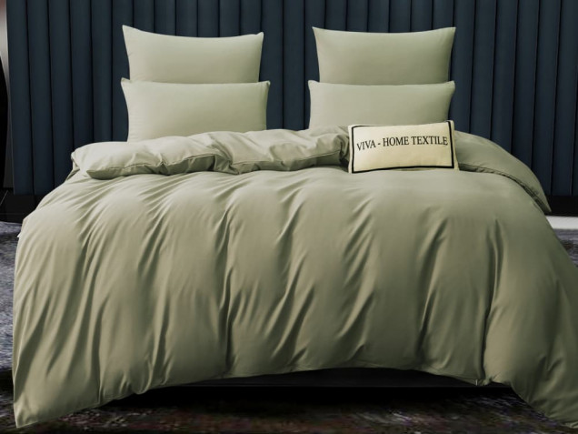 Комплект постельного белье CS 48 Viva-Home Textile сатин