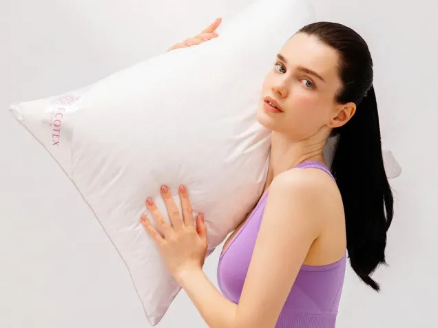 Подушка Антистресс Premium Ecotex искусственный лебяжий пух