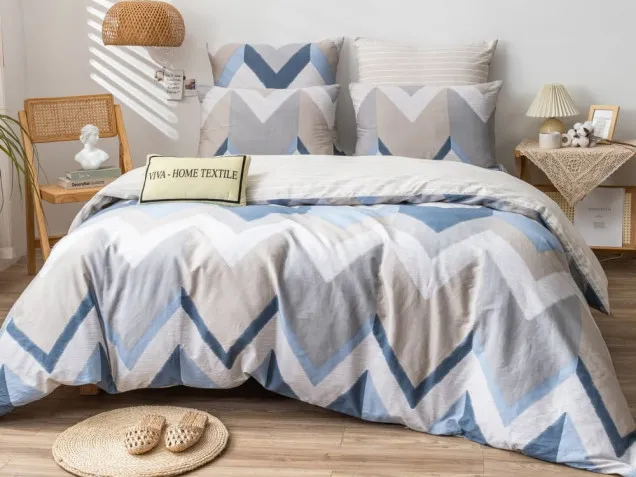 Постельное белье С 554 из сатина Viva-Home Textile