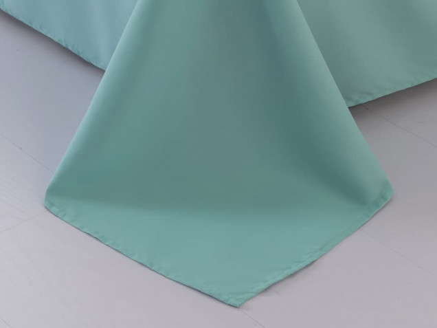 Постельное белье с вышивкой CH024 Viva-Home Textile сатин однотонный