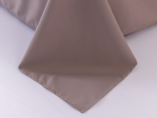 Постельное белье с вышивкой CH036 Viva-Home Textile сатин однотонный