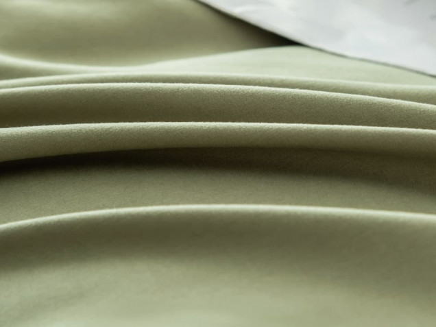 Постельное белье с вышивкой CH048 Viva-Home Textile сатин однотонный
