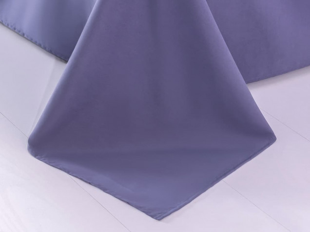Постельное белье с вышивкой CH051 Viva-Home Textile сатин однотонный