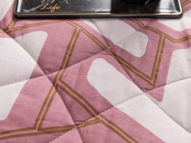 Комплект постельного белья с одеялом OB072 Viva-Home Textile сатин