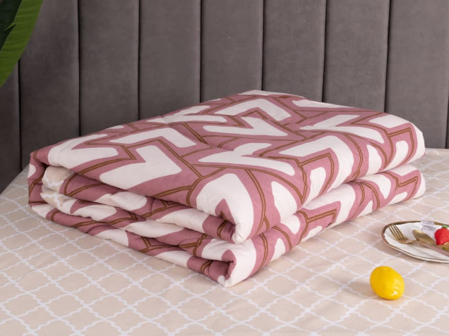 Комплект постельного белья с одеялом OB072 Viva-Home Textile сатин