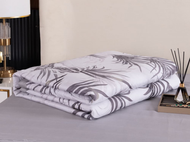 Комплект постельного белья с одеялом OB083 Viva-Home Textile сатин